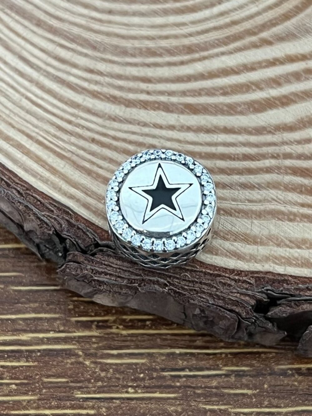 Pandora Dallas Cowboys Bead S925 Silver Charm